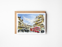 Load image into Gallery viewer, Regent Street Christmas Card
