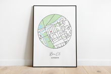 Load image into Gallery viewer, Personalised Map Print