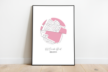 Load image into Gallery viewer, Personalised Map Print