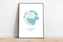 Load image into Gallery viewer, Personalised Map Print