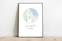 Load image into Gallery viewer, Personalised Map Print