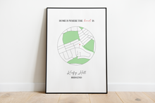 Load image into Gallery viewer, Personalised Map Print