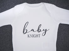 Load image into Gallery viewer, Personalised Baby Bodysuit