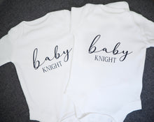Load image into Gallery viewer, Personalised Baby Bodysuit