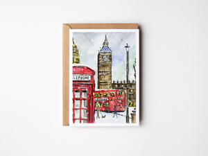 London Christmas Cards Multi-pack