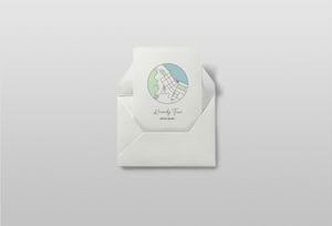 Personalised Map Cards