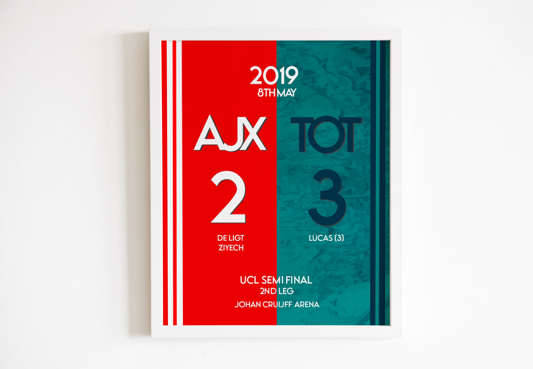 2019 UCL Semi Final Print